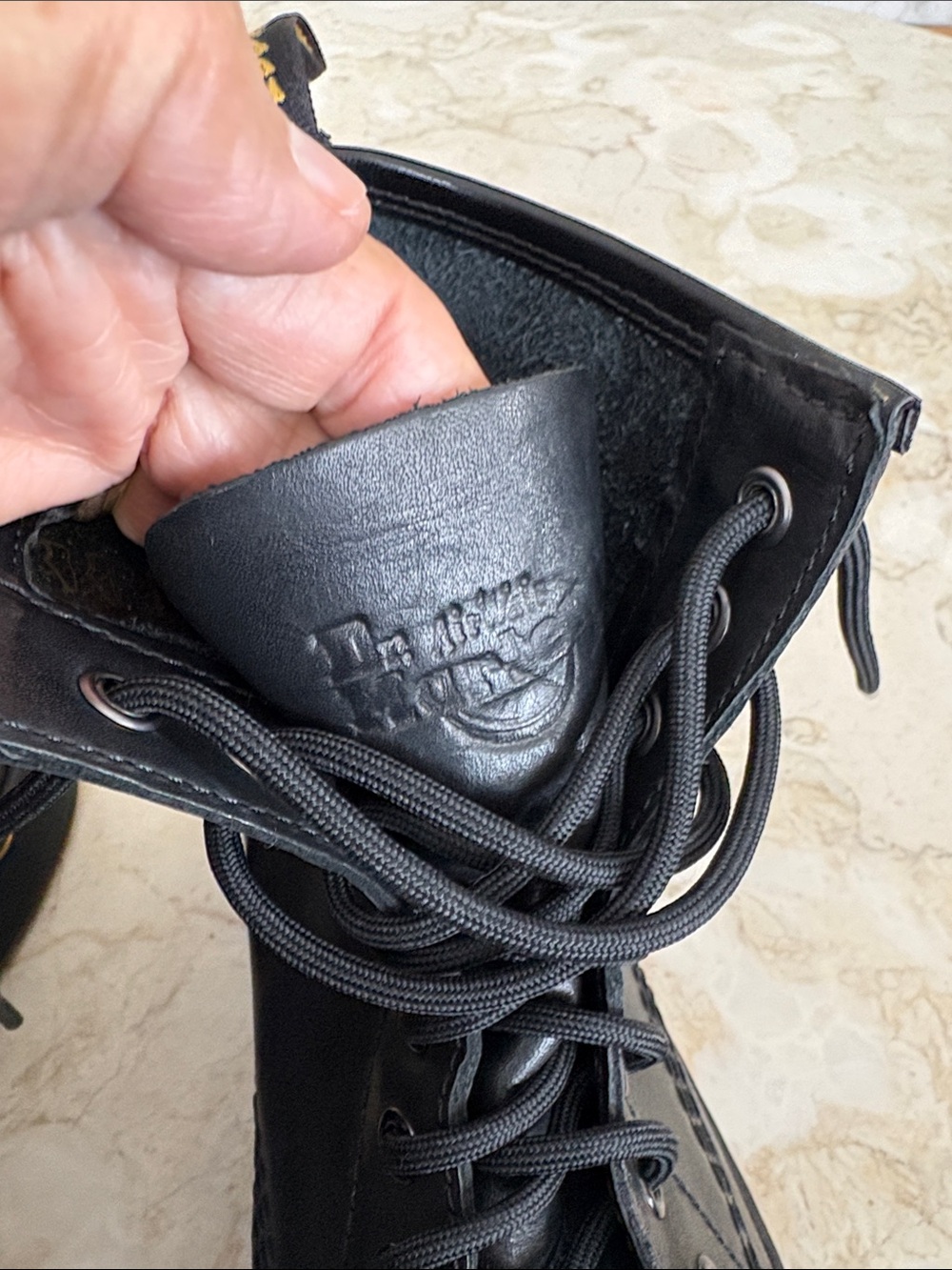 Dr. Martens 1460 Newton  Leather DM'S Lite Boots - As New - Picture 12 of 16